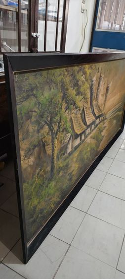 ภาพวาดสีน้ำมันขนาดใหญ่มากเก่าโบราณ รูปที่ 2