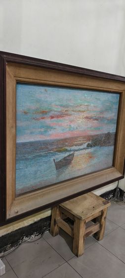 ขายภาพวาดสีน้ำมันเก่าๆเดิมๆสวยเป็นมงคล