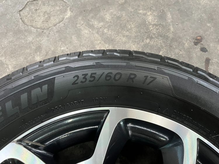 ✨ล้อแม็ก 5รู100✨Subaru XV ขอบ 17 ดำหน้าเงา พร้อมยาง 235-60-17 Michelin💥ปี 22💥 รูปที่ 8