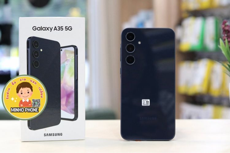 Galaxy A35 5G 128GB สีดำ ครบกล่อง รูปที่ 2
