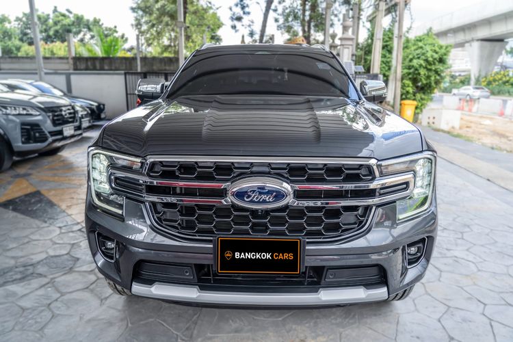Ford Everest 2023 2.0 Bi-Turbo Titanium+ Utility-car ดีเซล เกียร์อัตโนมัติ เทา รูปที่ 3