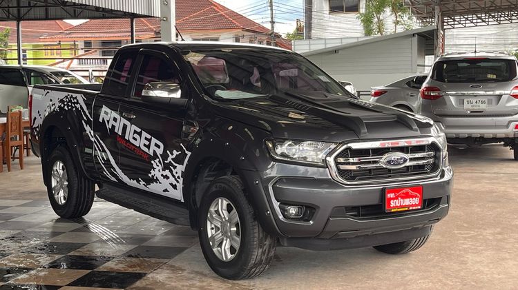 Ford Ranger 2019 2.2 Hi-Rider XLT Pickup ดีเซล ไม่ติดแก๊ส เกียร์ธรรมดา เทา รูปที่ 3