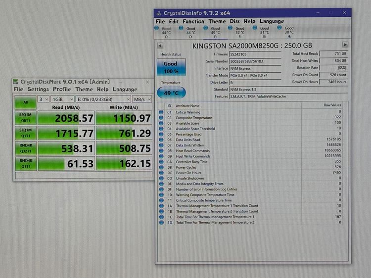 SSD KINGSTON A2000 250GB รูปที่ 4