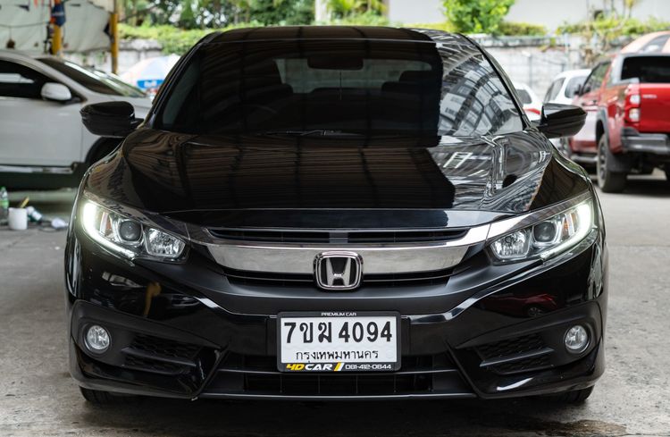Honda Civic 2018 1.8 EL i-VTEC Sedan เบนซิน ไม่ติดแก๊ส เกียร์อัตโนมัติ ดำ