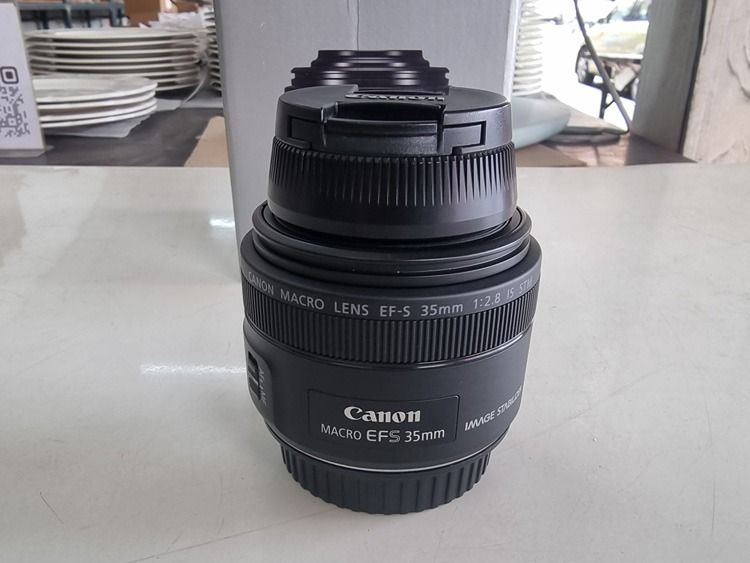 เลนส์ Canon EF-S 35mm f2.8 Macro IS STM สภาพดี รูปที่ 3