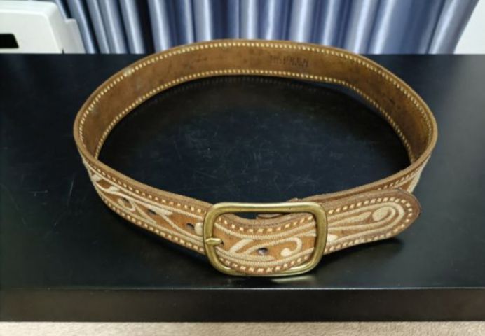 เข็มขัด  Ralphlauren ปั๊ม RLL