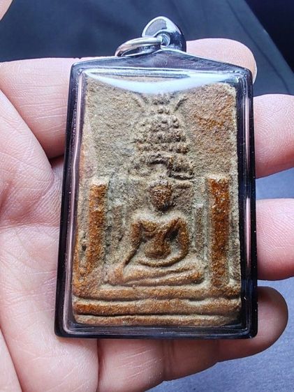 พระประธานสุโขทัย​ วัดพระศรีรัตนมหาธาตุ​ หรือวัดพระปรางค์​ อุทยานประวัติศาสตร์ศรีสัชนาลัย​ สุโขทัย​ สวยและหายากเลี่ยมพร้อมใช้  