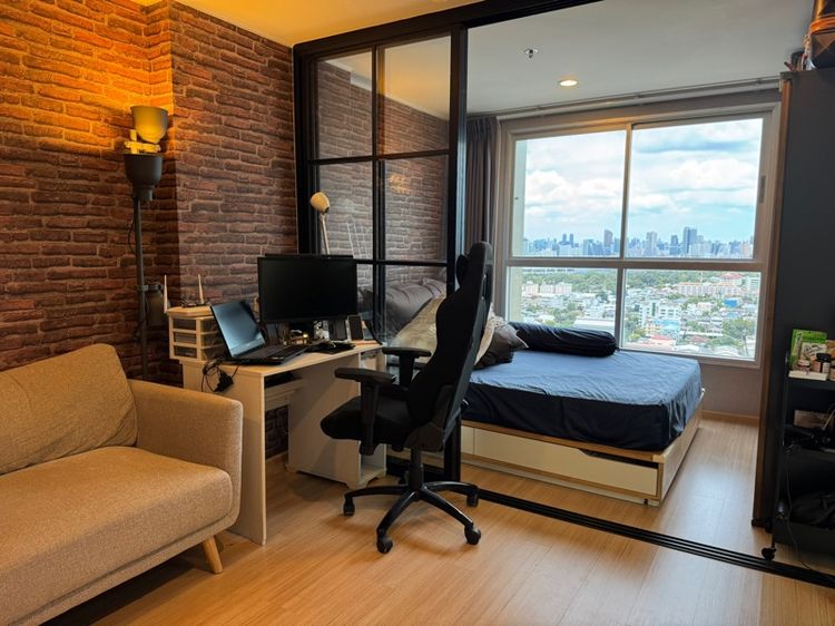 คอนโดยูดีไลท์ 2 ห้อง2617 ชั้น26 วิวทิศใต้ใกล้ MRT บางซ่อน