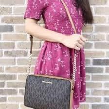 Michael Kors แท้💯มือสอง สภาพดี ทรงกล่อง งาน Michael kors 🇺🇸💯 รูปที่ 10