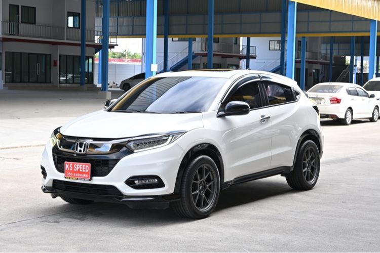 Honda HR-V 2016 1.8 EL Utility-car เบนซิน ไม่ติดแก๊ส เกียร์อัตโนมัติ ขาว