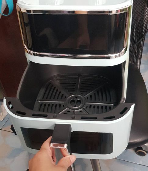 หม้อทอดไร้น้ำมัน Kashiwa   KW-803 สีฟ้า ขนาด 8 ลิตร รูปที่ 9