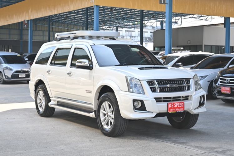 Isuzu MU-7 2013 3.0 Choiz Utility-car ดีเซล ไม่ติดแก๊ส เกียร์อัตโนมัติ ขาว รูปที่ 3