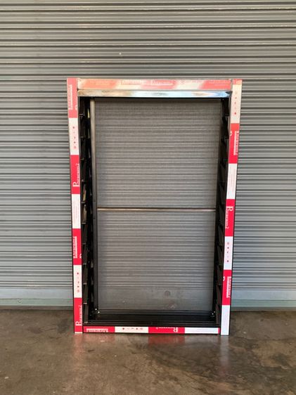 บานเกล็ดหมุน70x110 หน้าต่าง อลูมิเนียมสำเร็จรูป พร้อมบานมุ้ง รูปที่ 3