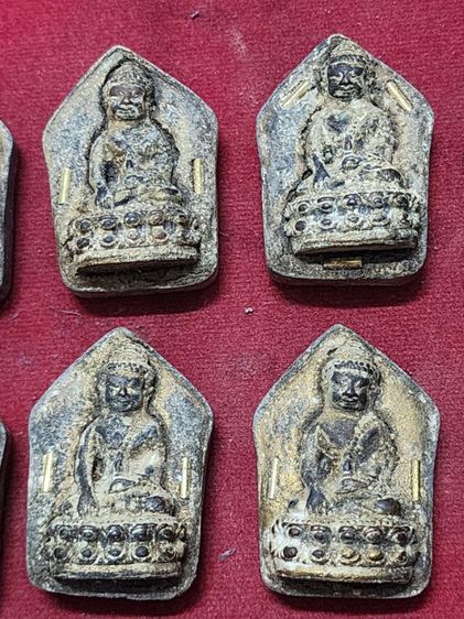 พระขุนแผนปู่ทิม ชุดกรรมการหน้าฝังตะกรุดหลังฝังกริ่งชินบัญชร 10 องค์ ชุดที่2 รูปที่ 10