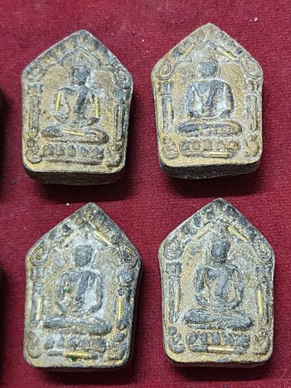 พระขุนแผนปู่ทิม ชุดกรรมการหน้าฝังตะกรุดหลังฝังกริ่งชินบัญชร 10 องค์ ชุดที่2 รูปที่ 6