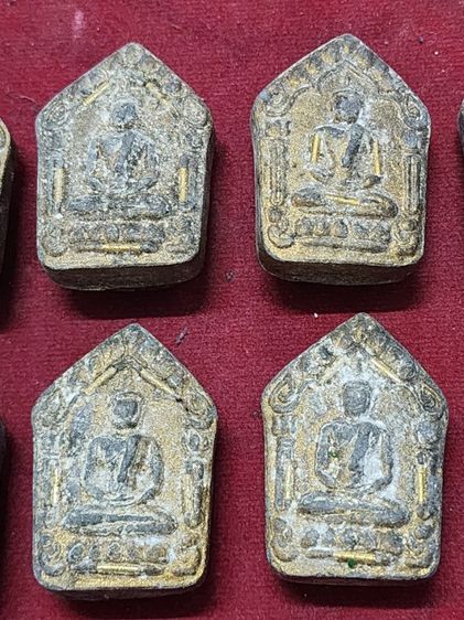 พระขุนแผนปู่ทิม ชุดกรรมการหน้าฝังตะกรุดหลังฝังกริ่งชินบัญชร 10 องค์ ชุดที่2 รูปที่ 5
