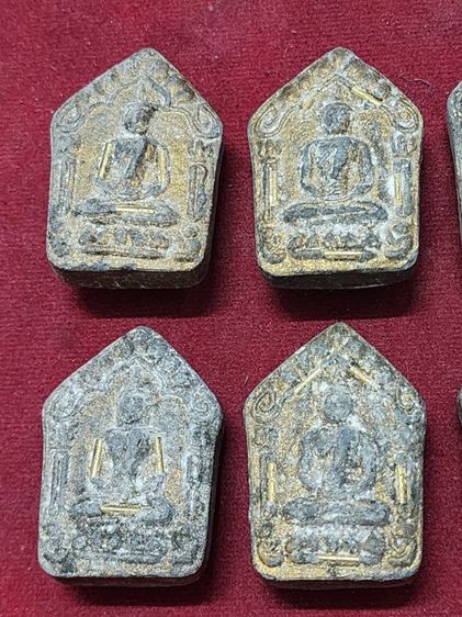 พระขุนแผนปู่ทิม ชุดกรรมการหน้าฝังตะกรุดหลังฝังกริ่งชินบัญชร 10 องค์ ชุดที่2 รูปที่ 4