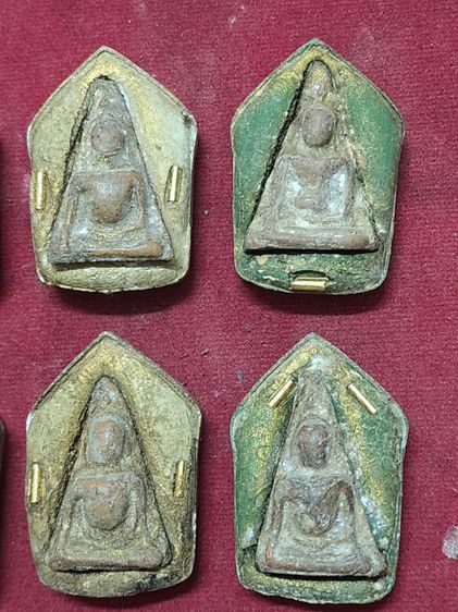 พระขุนแผนปู่ทิม พิมพ์ใหญ่หลังฝังนางพญา ปี15 10องค์ รูปที่ 5