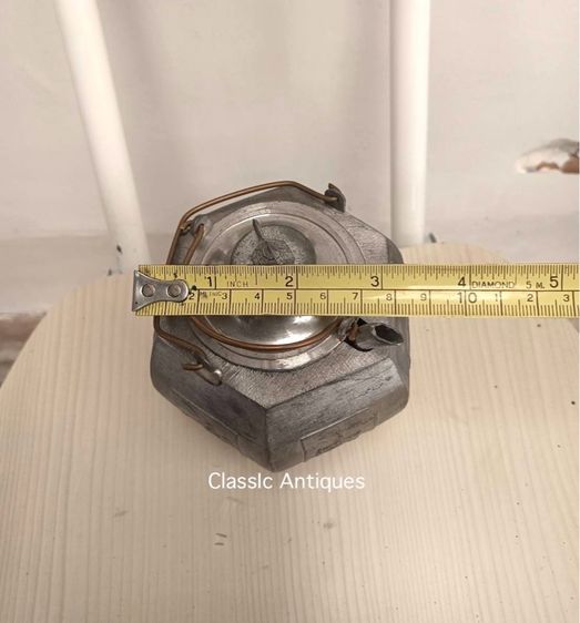 กาน้ำชา หกเหลี่ยม โบราณ เก่าสะสม รูปที่ 10