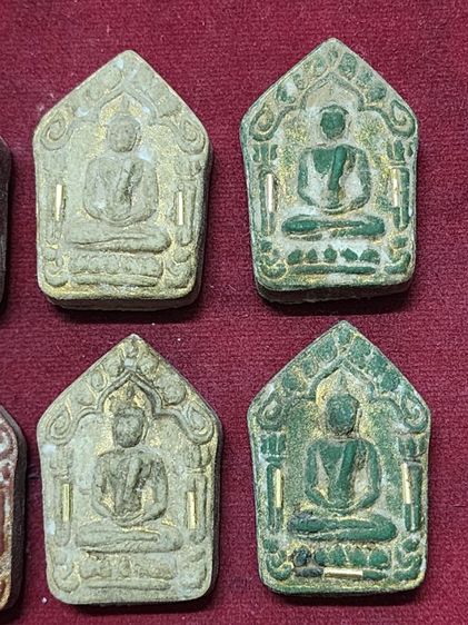 พระขุนแผนหลวงปู่ทิม หลังฝังสมเด็จวัดระฆัง พ.ศ.2409 ปี15 10 องค์  รูปที่ 6