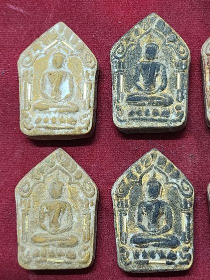 พระขุนแผนหลวงปู่ทิม หลังฝังสมเด็จวัดระฆัง พ.ศ.2409 ปี15 10 องค์  รูปที่ 4