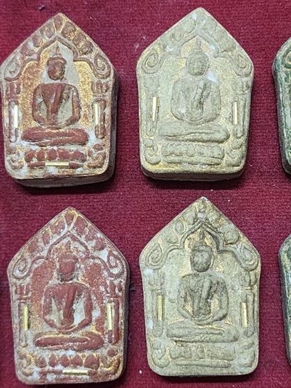 พระขุนแผนหลวงปู่ทิม หลังฝังสมเด็จวัดระฆัง พ.ศ.2409 ปี15 10 องค์  รูปที่ 5