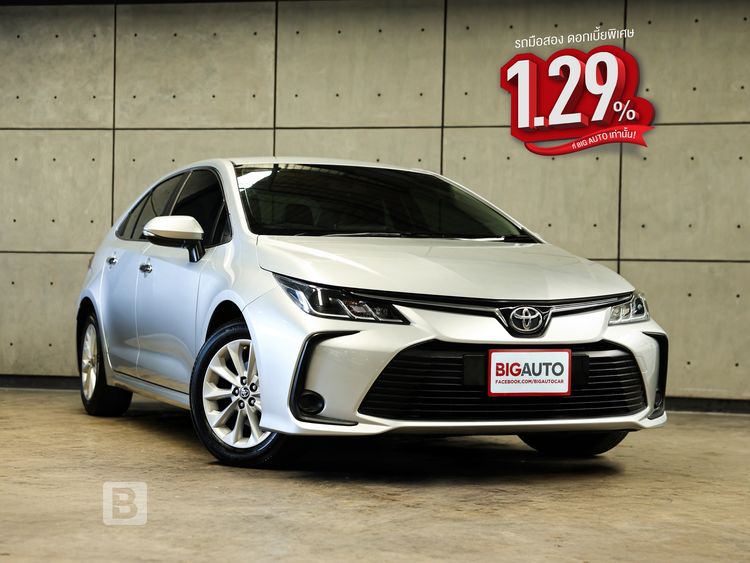 Toyota Altis 2022 1.6 G Sedan เบนซิน ไม่ติดแก๊ส เกียร์อัตโนมัติ บรอนซ์เงิน