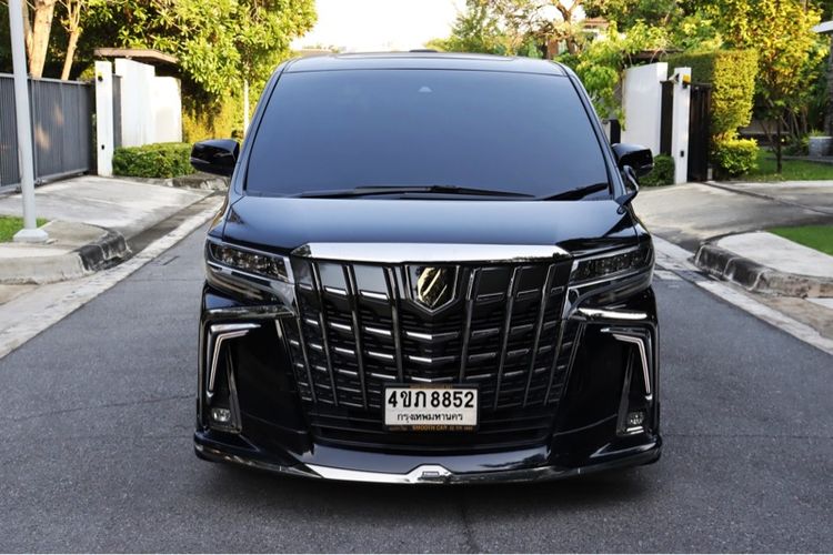 รถ Toyota Alphard 2.5 สี ดำ