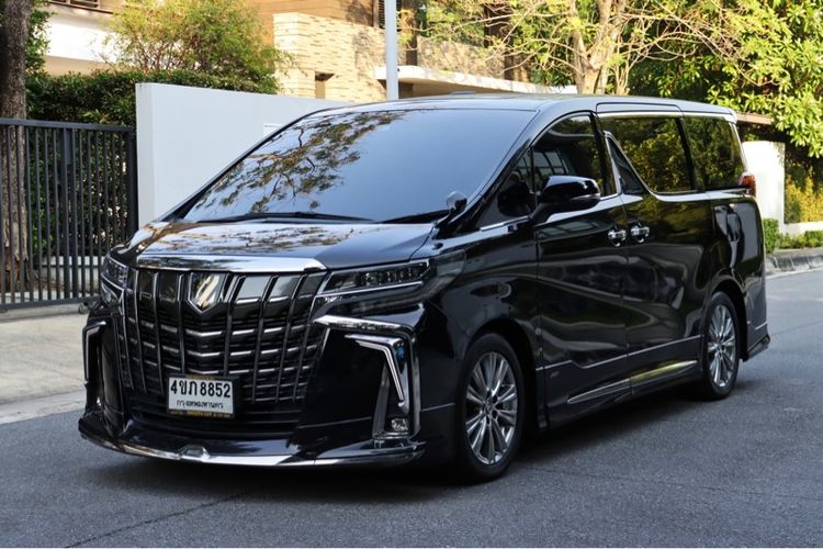 Toyota Alphard 2021 2.5 Van เบนซิน เกียร์อัตโนมัติ ดำ รูปที่ 2