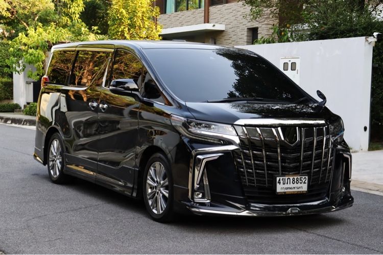 Toyota Alphard 2021 2.5 Van เบนซิน เกียร์อัตโนมัติ ดำ รูปที่ 3