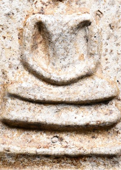 กรอบกระจก เกศทะลุซุ้ม มีมวลสาร สมเด็จวัดระฆัง พิมพ์ใหญ่ เก่า รูปที่ 3