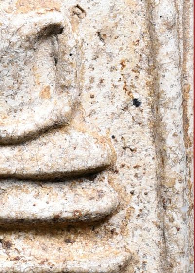 กรอบกระจก เกศทะลุซุ้ม มีมวลสาร สมเด็จวัดระฆัง พิมพ์ใหญ่ เก่า รูปที่ 15