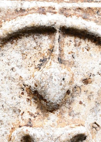 กรอบกระจก เกศทะลุซุ้ม มีมวลสาร สมเด็จวัดระฆัง พิมพ์ใหญ่ เก่า