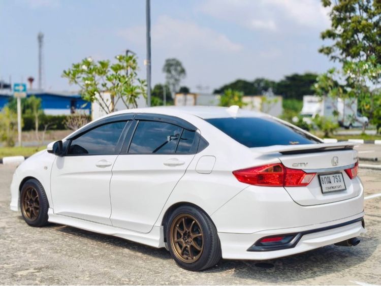 Honda City 2018 1.5 S Sedan เบนซิน ไม่ติดแก๊ส เกียร์อัตโนมัติ ขาว รูปที่ 4