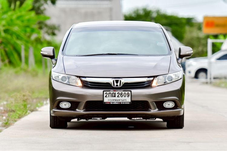 Honda Civic 2013 1.8 E i-VTEC Sedan เบนซิน ไม่ติดแก๊ส เกียร์อัตโนมัติ น้ำตาล