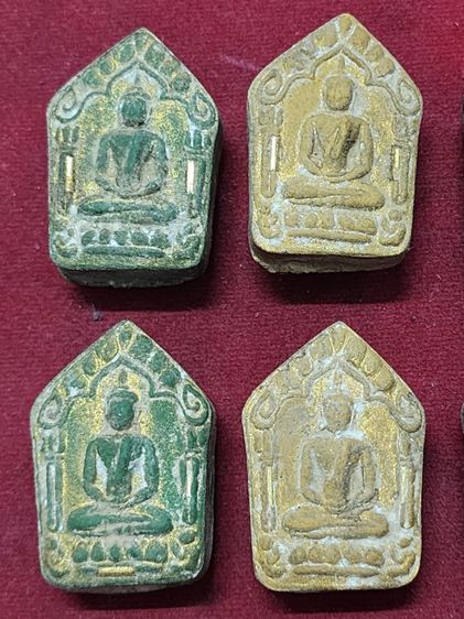 พระขุนแผนหลวงปู่ทิม ฝังหลวงปู่ทวดปี2497 ปี15 จำนวน10องค์ รูปที่ 4