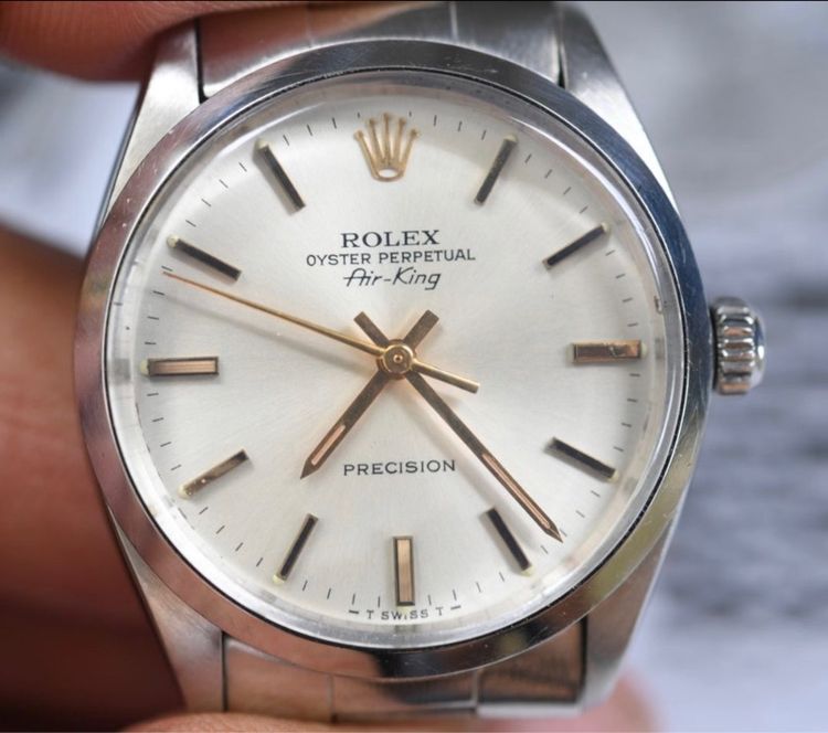 เงิน rolex airking vintage