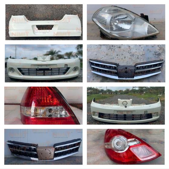 🔥 อะไหล่ Nissan Tiida C11 Sedan ของแท้ศูนย์ ราคาดี พร้อมส่งทั่วไทย กันชน ไฟหน้า ไฟท้าย ประตู ฝากระโปรง จาก NIMIT AUTO