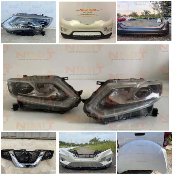 🔥 อะไหล่ Nissan X-Trail T31 ของแท้ศูนย์ ราคาดี พร้อมส่งทั่วไทย กันชน ไฟหน้า ไฟท้าย ประตู กาบ บันได สเกิร์ต บอดี้พาร์ทครบ จาก NIMIT AUTO