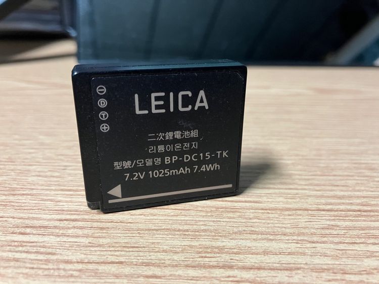 Leica แบตเตอรี่แท้แท้ สภาพดี ใช้กับ Dlux7 หรือ 109 lumix บางรุ่นได้นัดรับ หรือส่ง รูปที่ 8