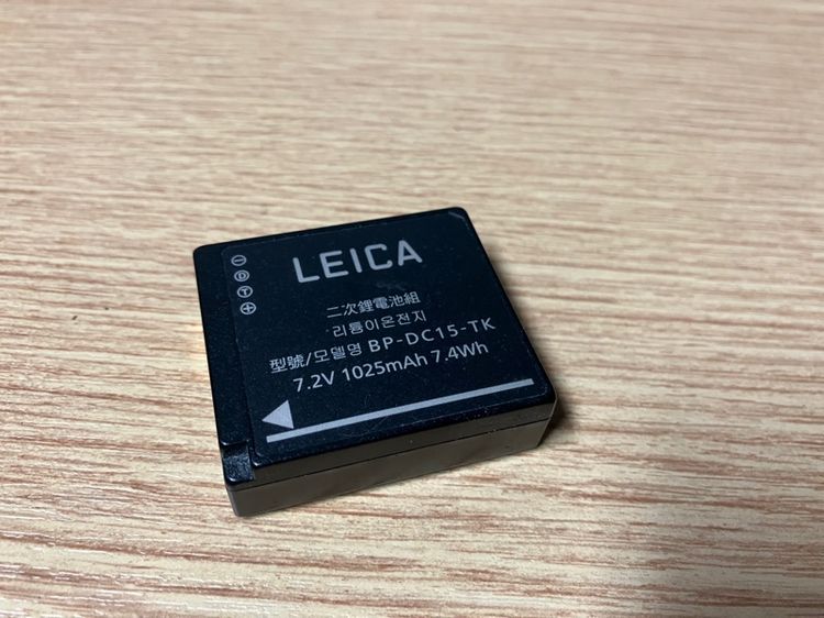 Leica แบตเตอรี่แท้แท้ สภาพดี ใช้กับ Dlux7 หรือ 109 lumix บางรุ่นได้นัดรับ หรือส่ง รูปที่ 7