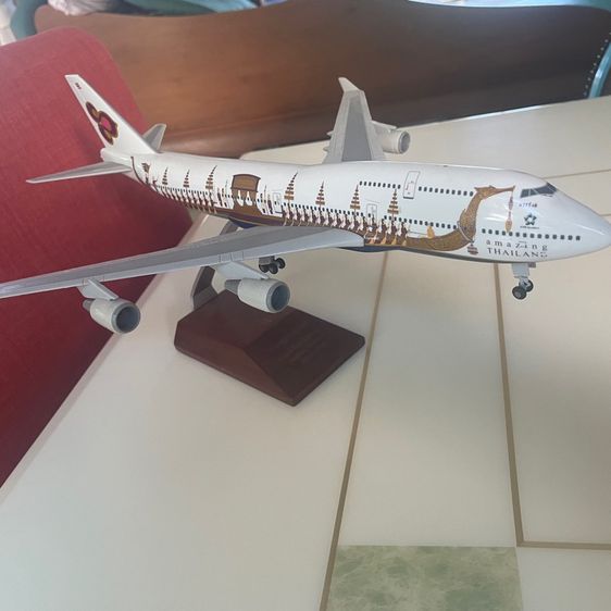 โมเดลเครื่องบินจัมโบ้ โบอิ้ง 747-400 รูปที่ 5