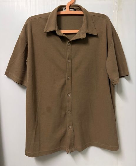 น้ำตาล M แขนสั้น อื่นๆ เสื้อเชิ้ต kins