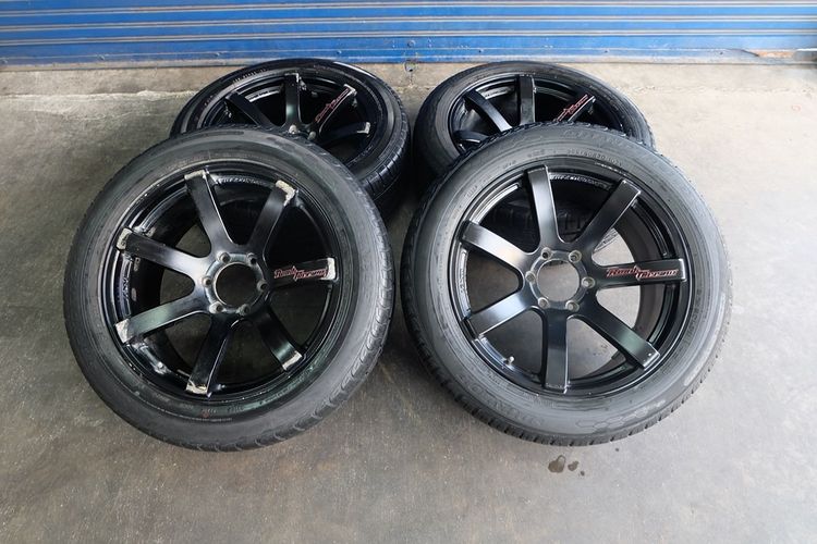 🚘 Lenso RT7 Concave 20 สีดำ 6รู139 + ยาง  Dunlop 265 50R20 ปี23 