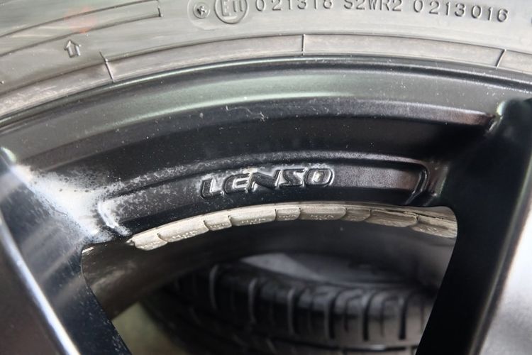 🚘 Lenso RT7 Concave 20 สีดำ 6รู139 + ยาง  Dunlop 265 50R20 ปี23  รูปที่ 3