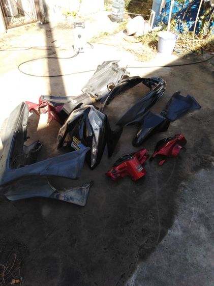 ชุด​สี​และ​ดำ​ด้าน​คลิก​125​ไอ​แท้​ รูปที่ 12