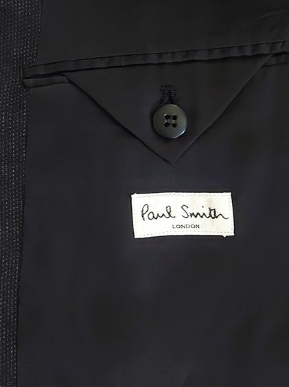 เสื้อสูท Paul Smith London Men's Dark Navy Blue Blazer รูปที่ 6
