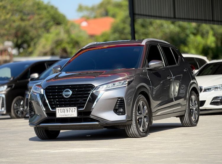 Nissan Kicks 2020 1.2 V Sedan ไฮบริด ไม่ติดแก๊ส เกียร์อัตโนมัติ เทา รูปที่ 3