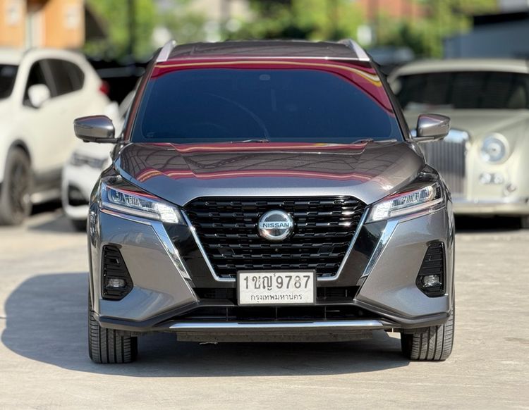 Nissan Kicks 2020 1.2 V Sedan ไฮบริด ไม่ติดแก๊ส เกียร์อัตโนมัติ เทา รูปที่ 2