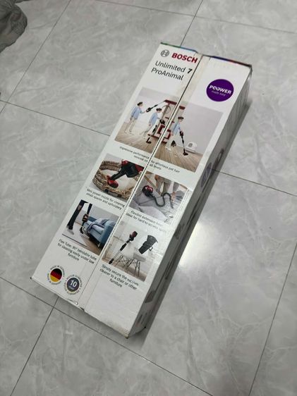 เครื่องดูดฝุ่น BOSCH vacuum cleaner Unlimited 7 ProAnimal สีแดง รูปที่ 2